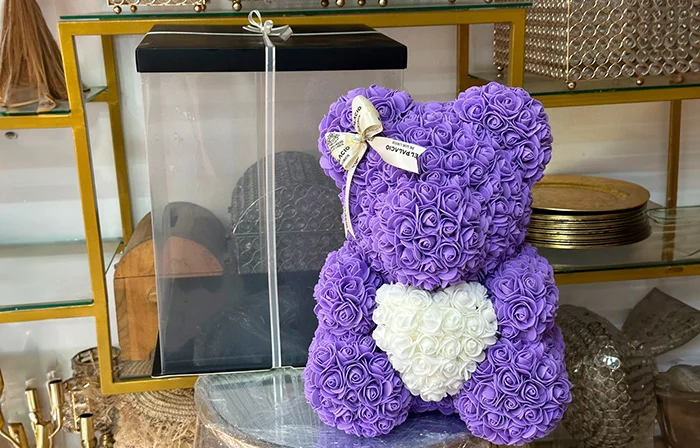 Oso de flores Teddy