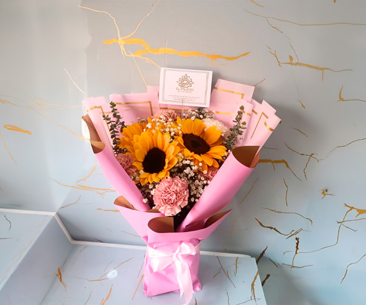 Ramo bouquet luz que florece Ref. 20 - 218