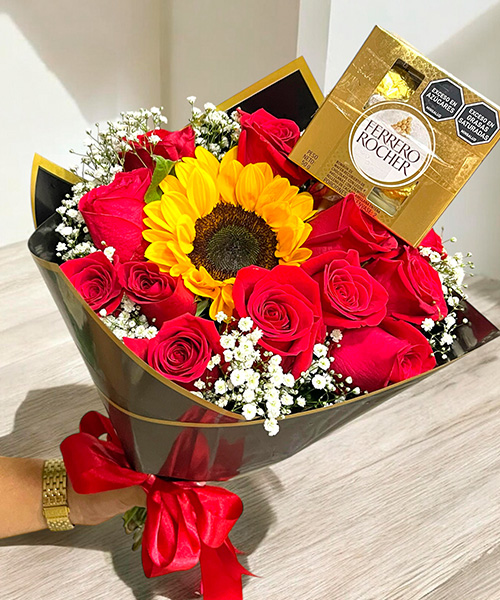 Bouquet encanto dorado Ref. 15