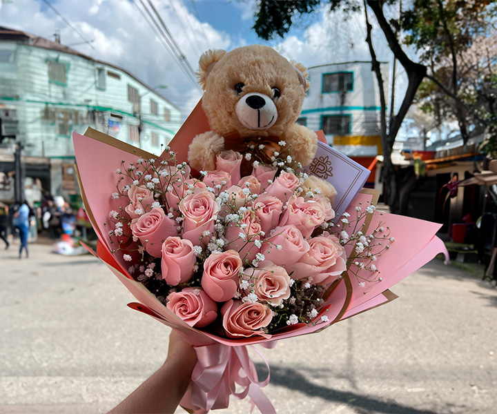 Ramo de flores ref. abrazo eterno - 291