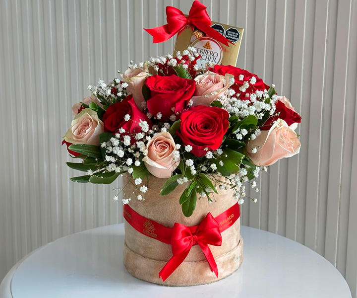 Caja de flores ref. tesoro de mamá - 284