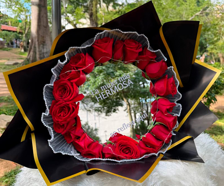 Ramo de flores ref. reflejo de amor infinito - 287