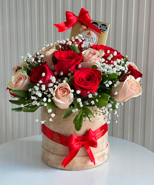 Caja de flores ref. tesoro de mamá
